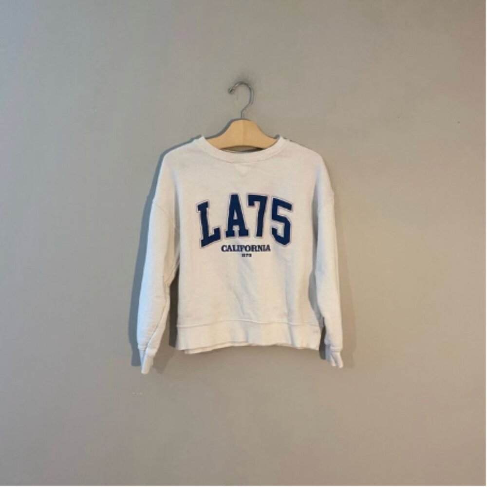 $16 ADD ON Zara Los Angeles 1975 sweatshirt 9Y 10Y vintage Janie and‎ Jack Gap